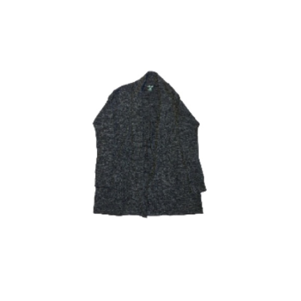 Roots Canada Long Grey Open Front Cardigan - Women’s Size XS